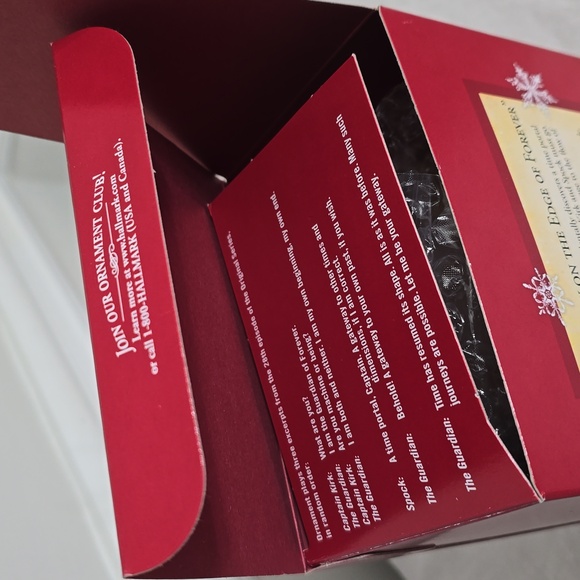 Hallmark Keepsake Ornament Star Trek Kirk and Spock 2007 Magic Voice/Light - Picture 7 of 12